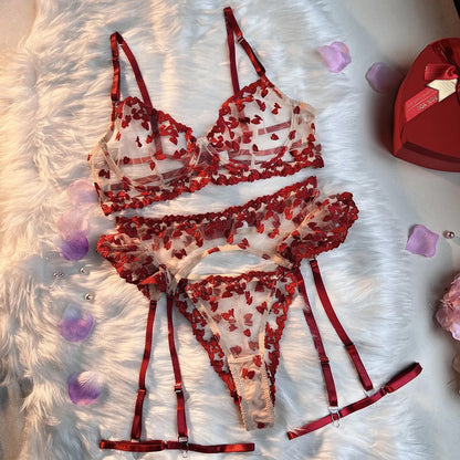 Ensemble de lingerie pour vous réchauffer le cœur ♥️