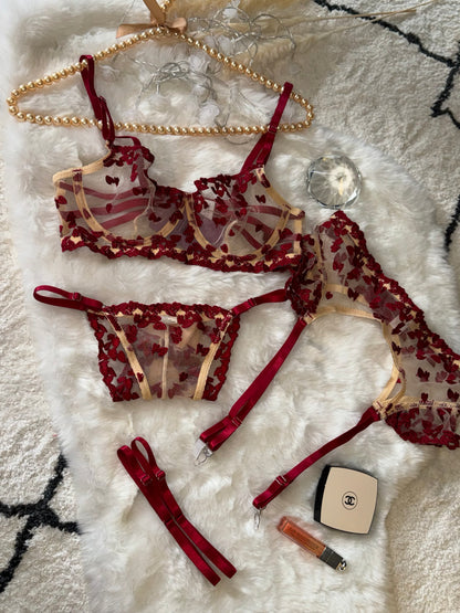 Ensemble de lingerie pour vous réchauffer le cœur ♥️